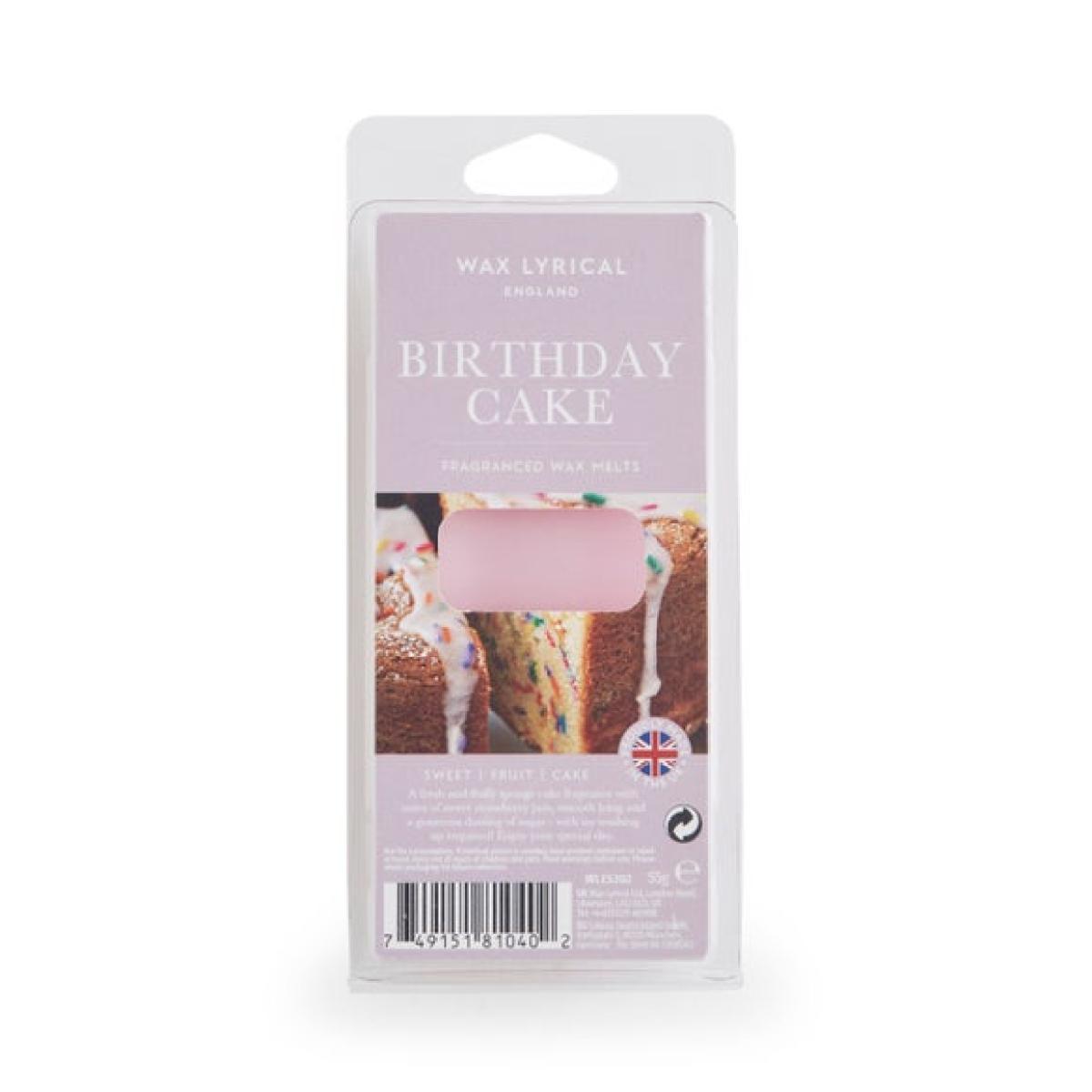 Wax Lyrical England Birthday Cake Wax Melts – image 3