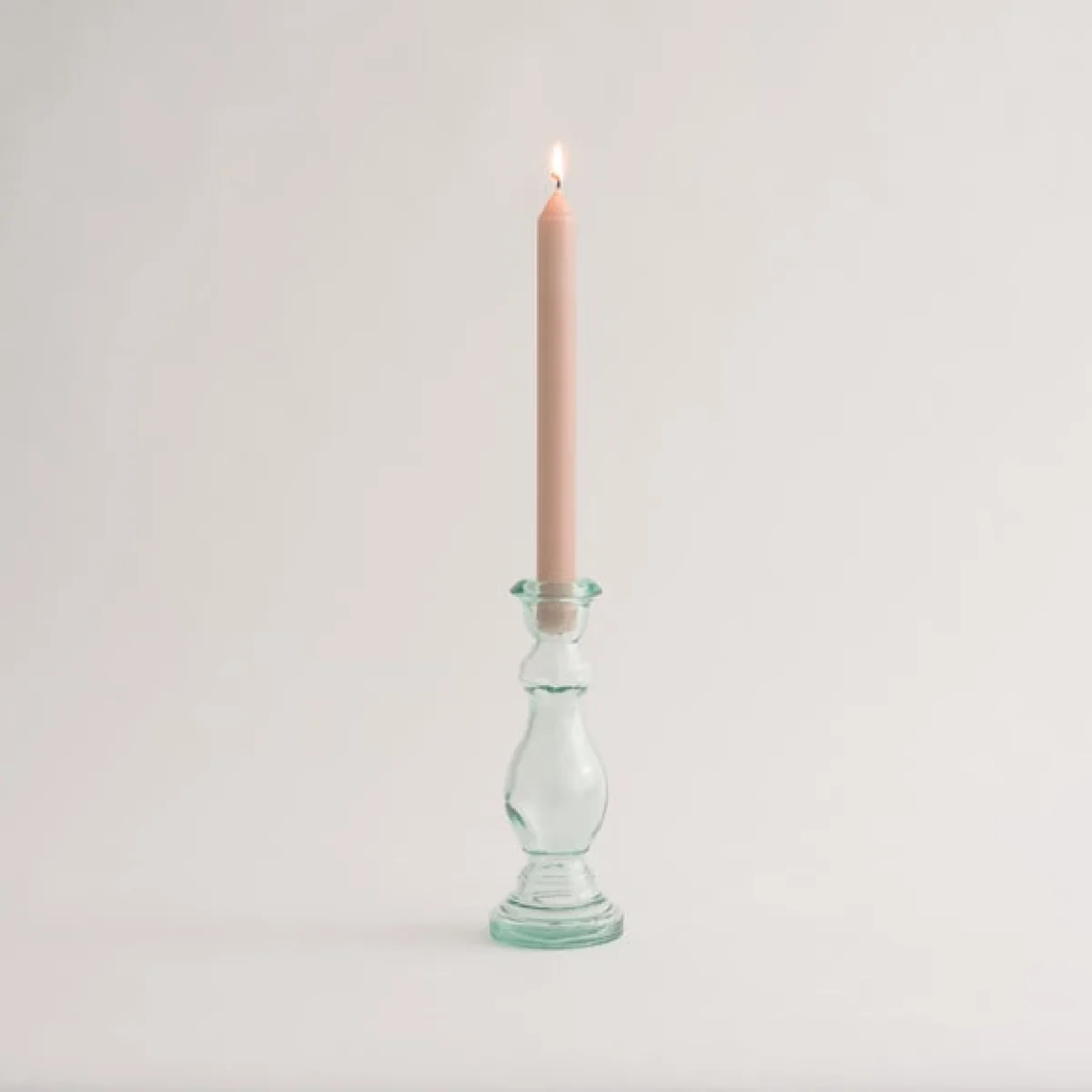 Unscented Single Taper Candle – image 1