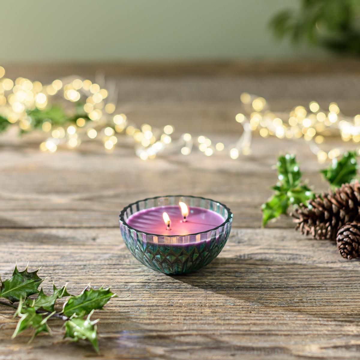 Ginger Ale Teal Bauble Multi Wick Candle Green – image 2