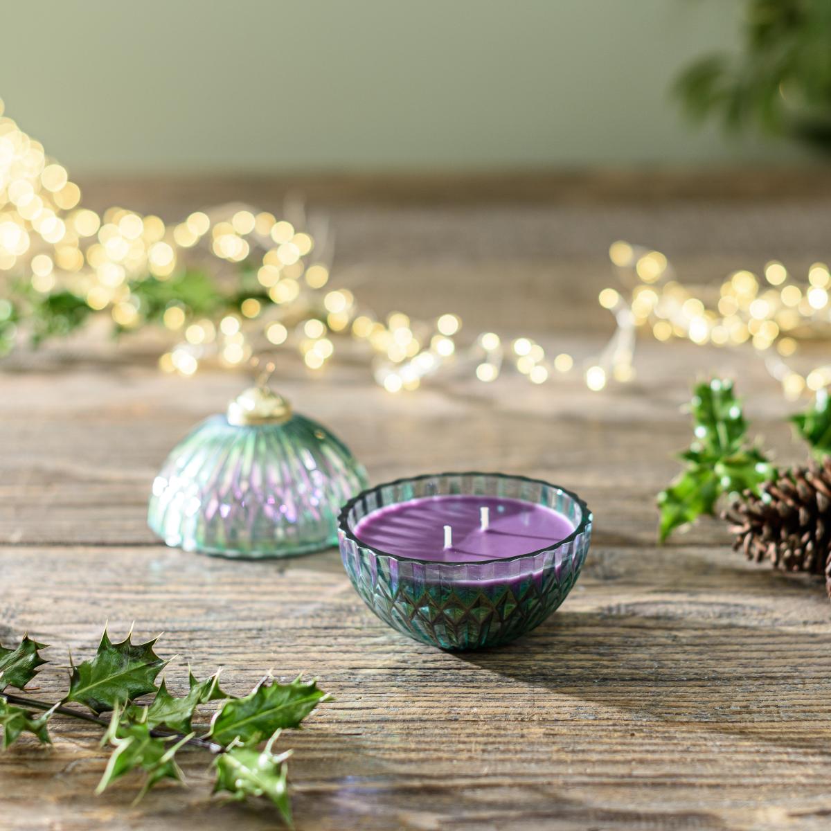 Ginger Ale Teal Bauble Multi Wick Candle Green – image 5