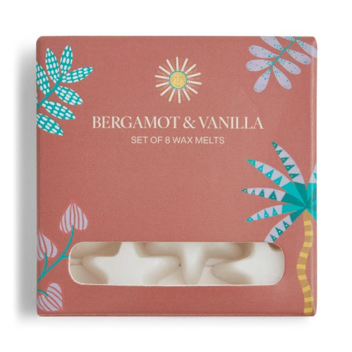 Set of 8 Bergamot & Vanilla Sun and Moon Wax Melts – image 3