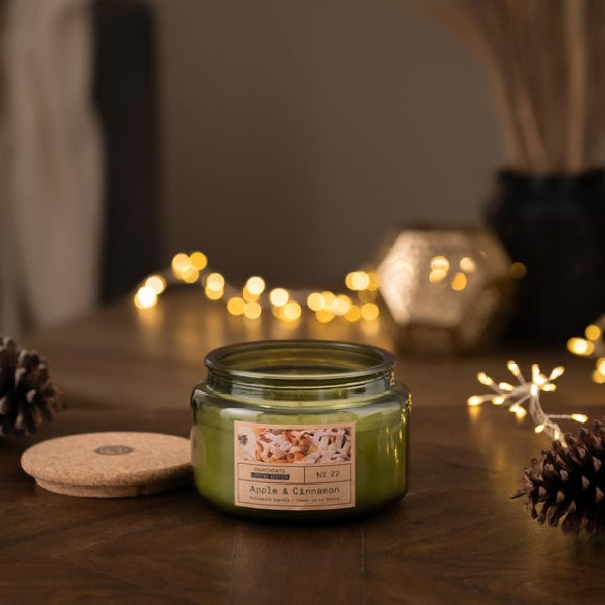 Churchgate Apple & Cinnamon Multiwick Candle – image 2