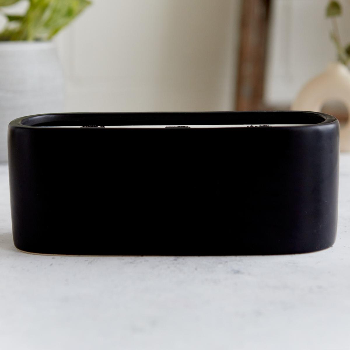 Zesty Lemons Kiln Black Baguette Activated Charcoal & Matchawick Candle Black – image 3