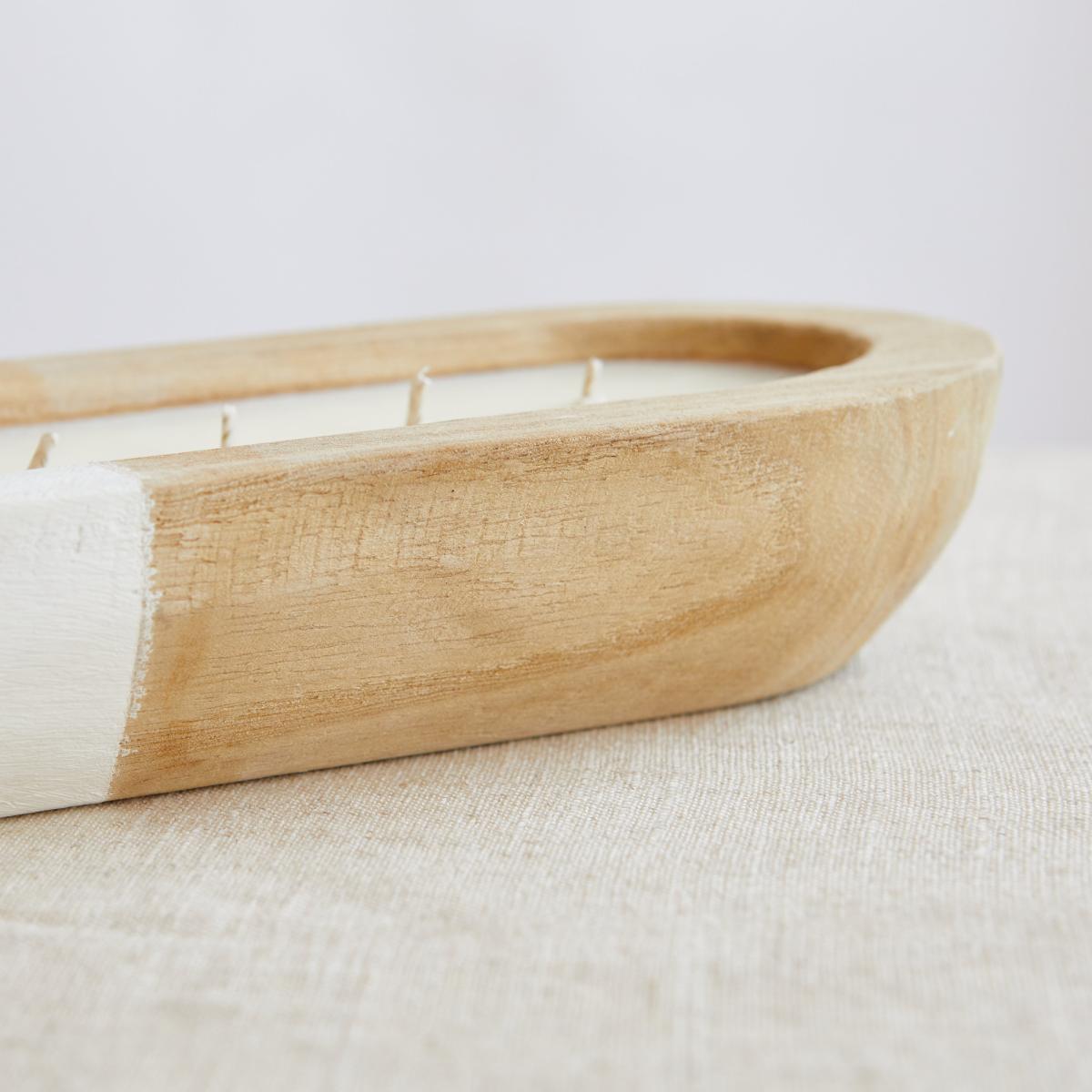 Scandi Driftwood Sandalwood & Musk wick Candle Natural – image 3
