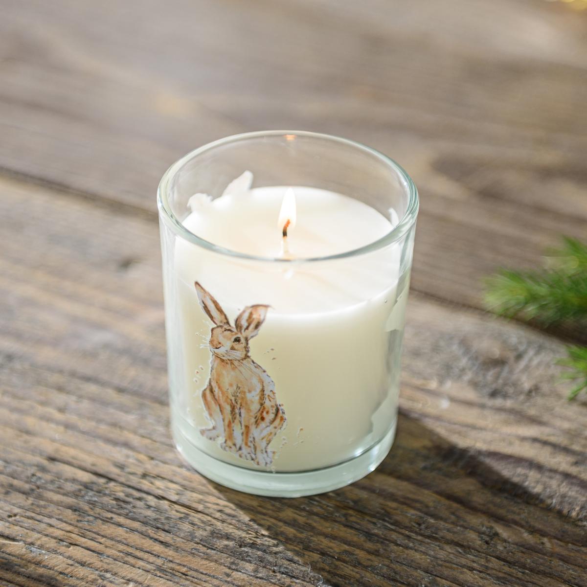 Bunny Linen Candle – image 2