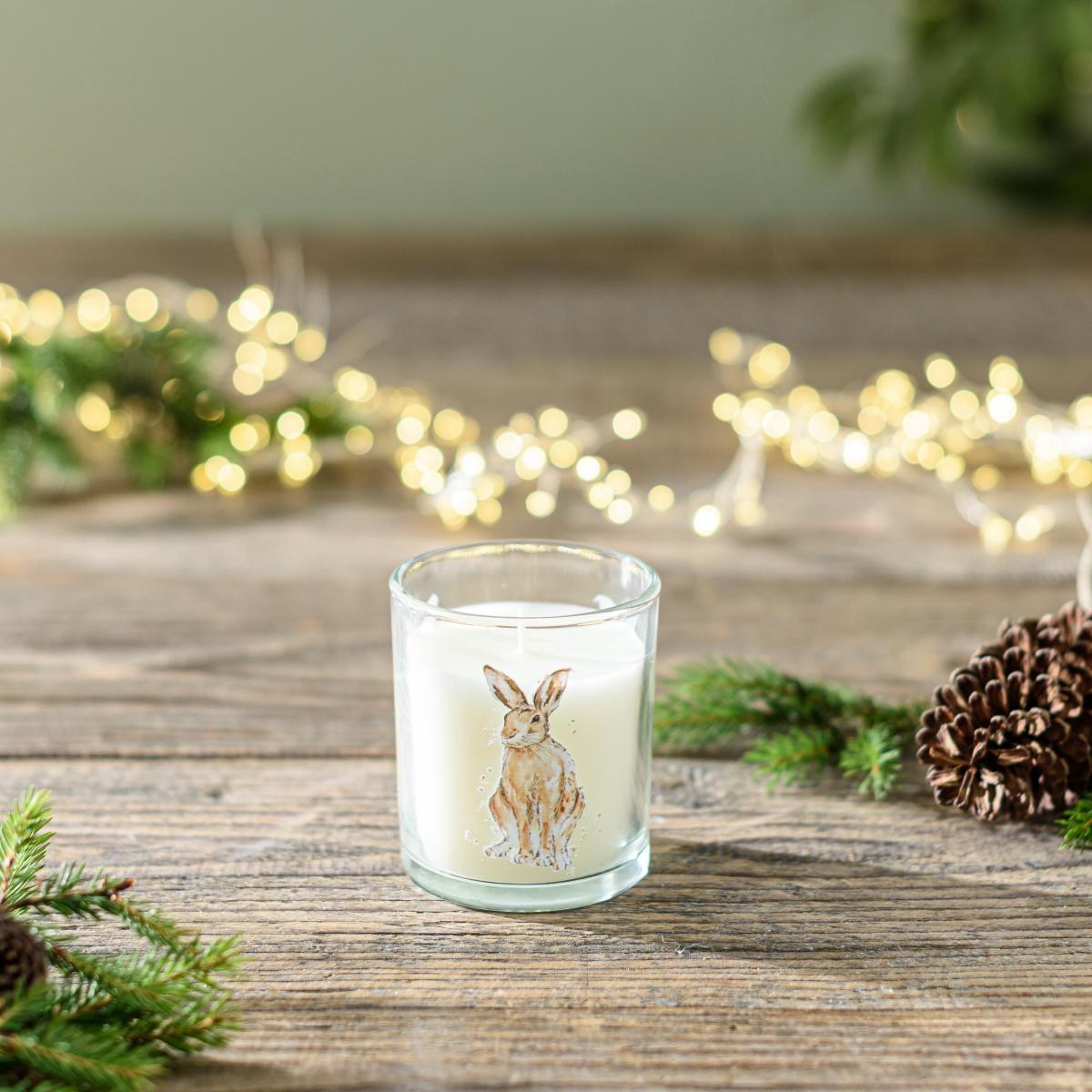 Bunny Linen Candle – image 3