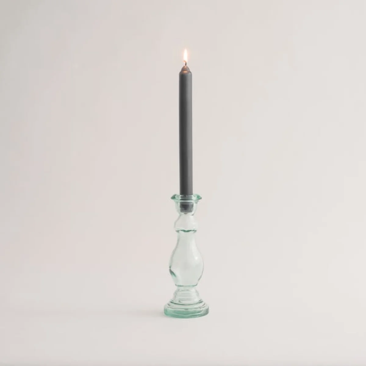 Unscented Single Taper Candle – image 1
