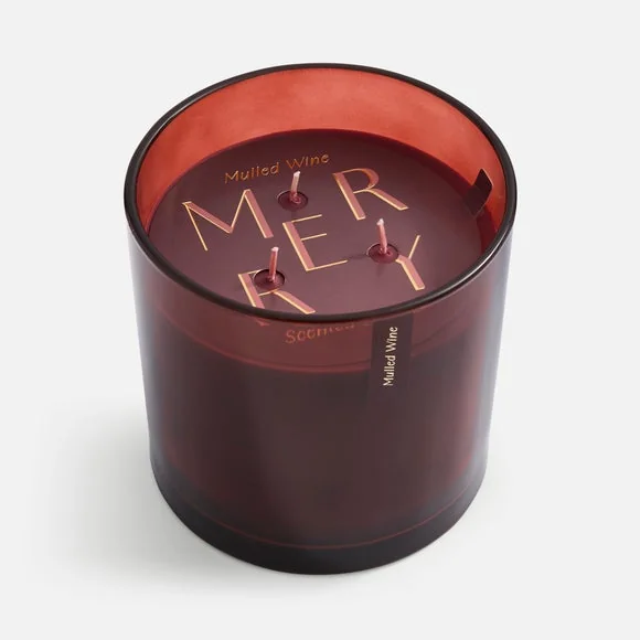 Christmas Merry Mulled Wine XL Multi Wick Candle – image 3