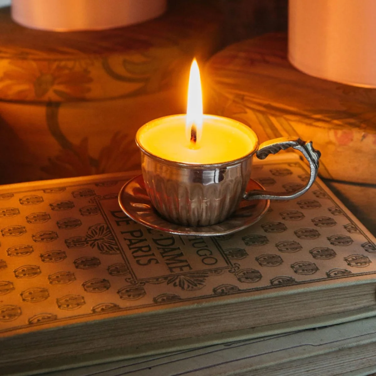Tea Cup Candle – image 2