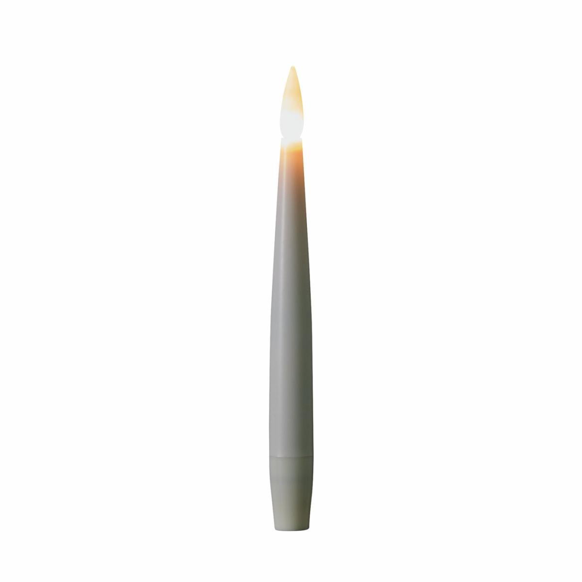 Habitat Pack of 6 White Lightup Floating Candles Decoration – image 3