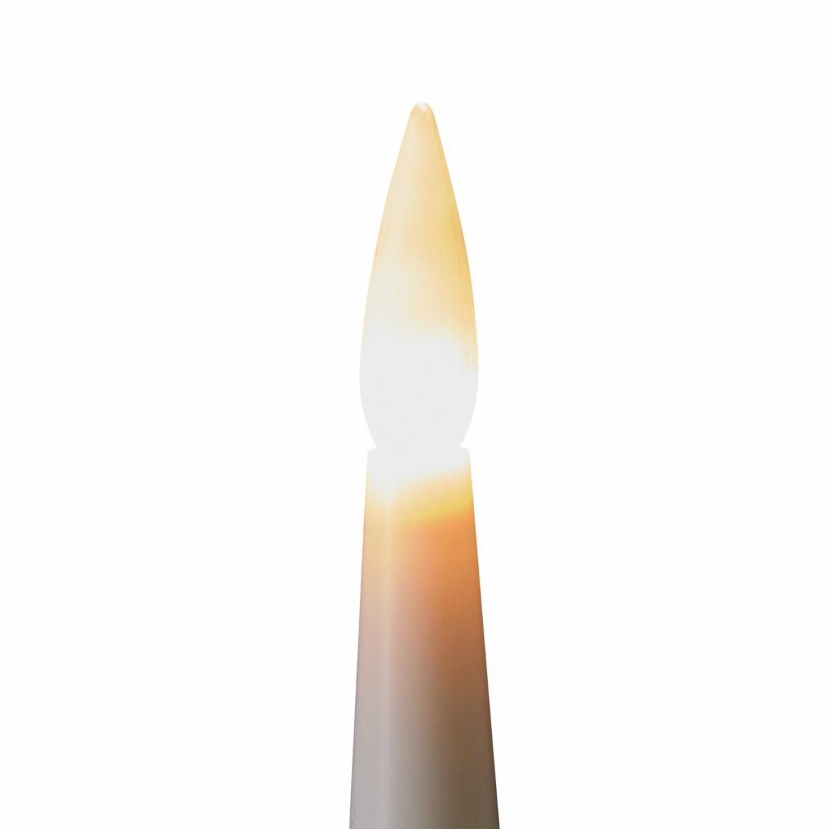 Habitat Pack of 6 White Lightup Floating Candles Decoration – image 4
