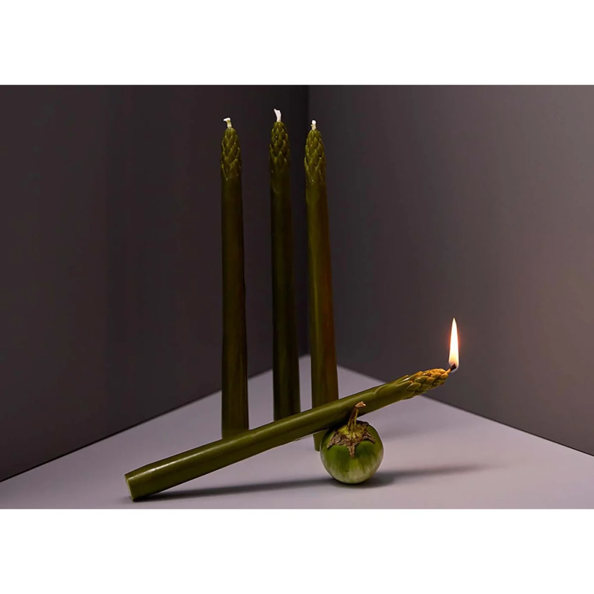 Maison Balzac Asparagus Dining Candles – image 4