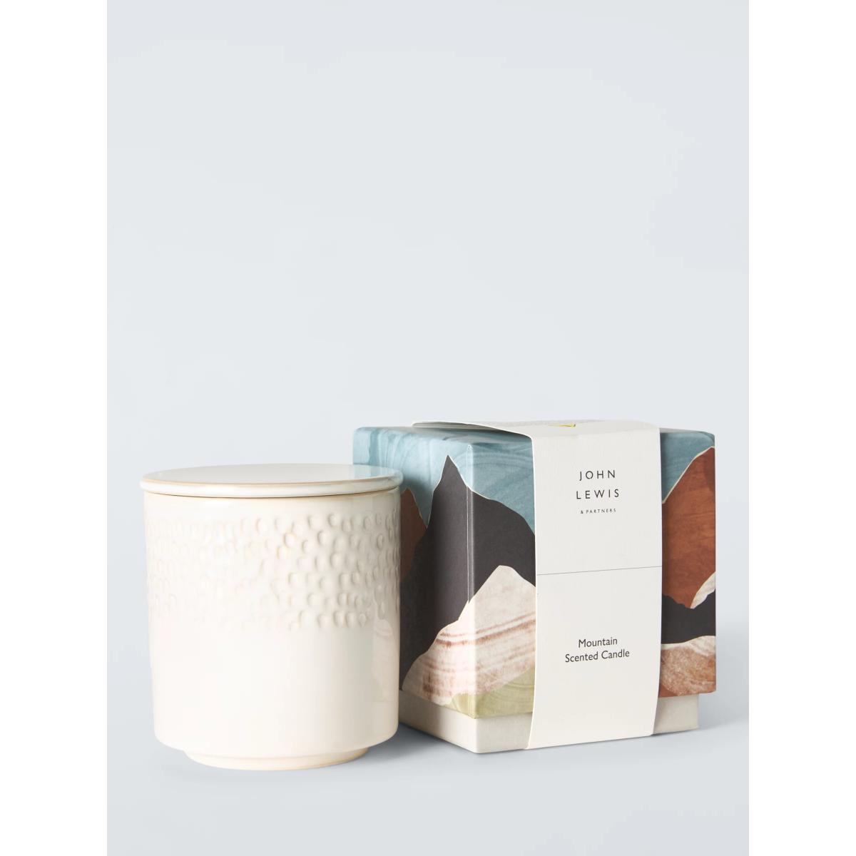 John Lewis British Landscape Mountain Scented Candle, 315g – image 3