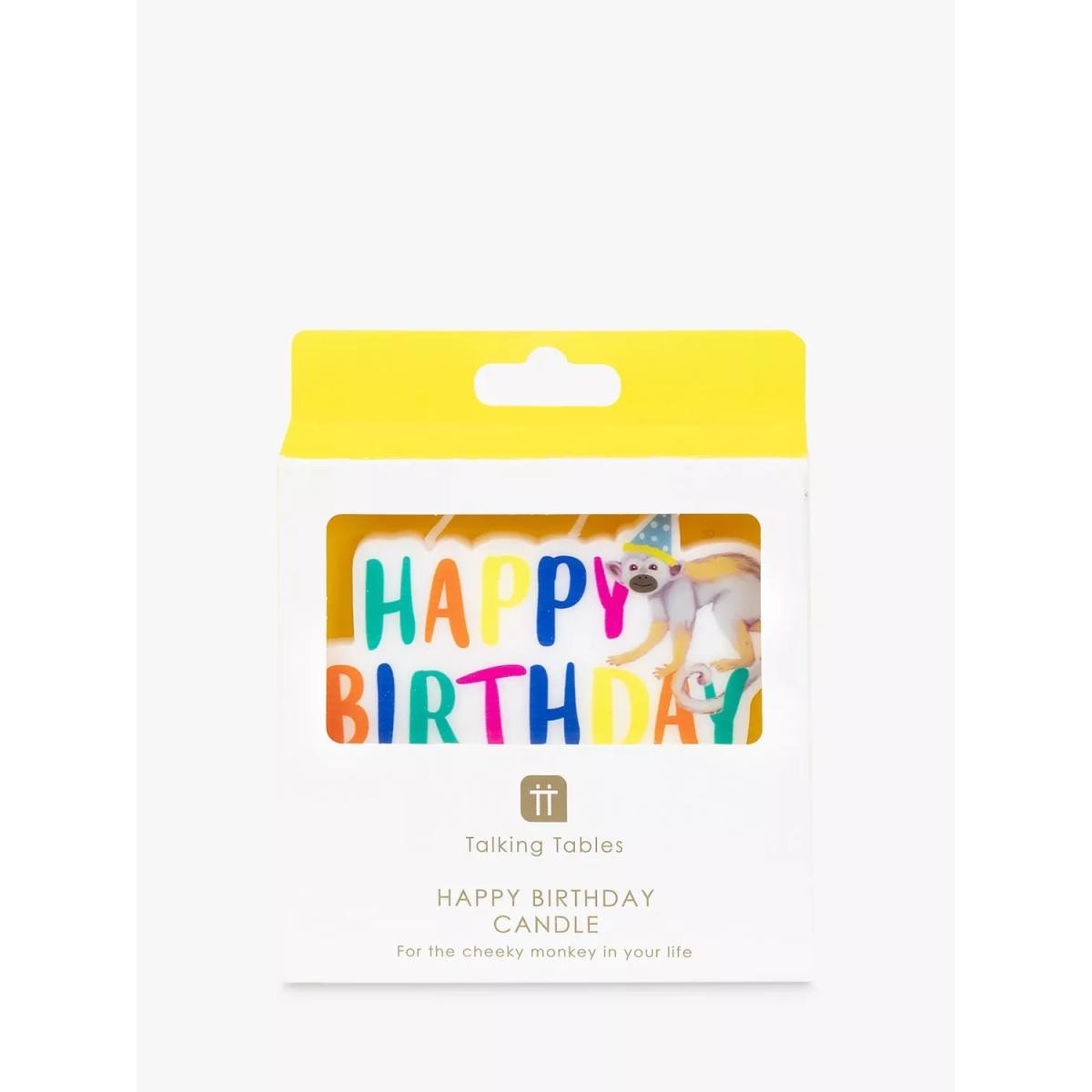 Talking Tables Safari Happy Birthday Candle – image 2
