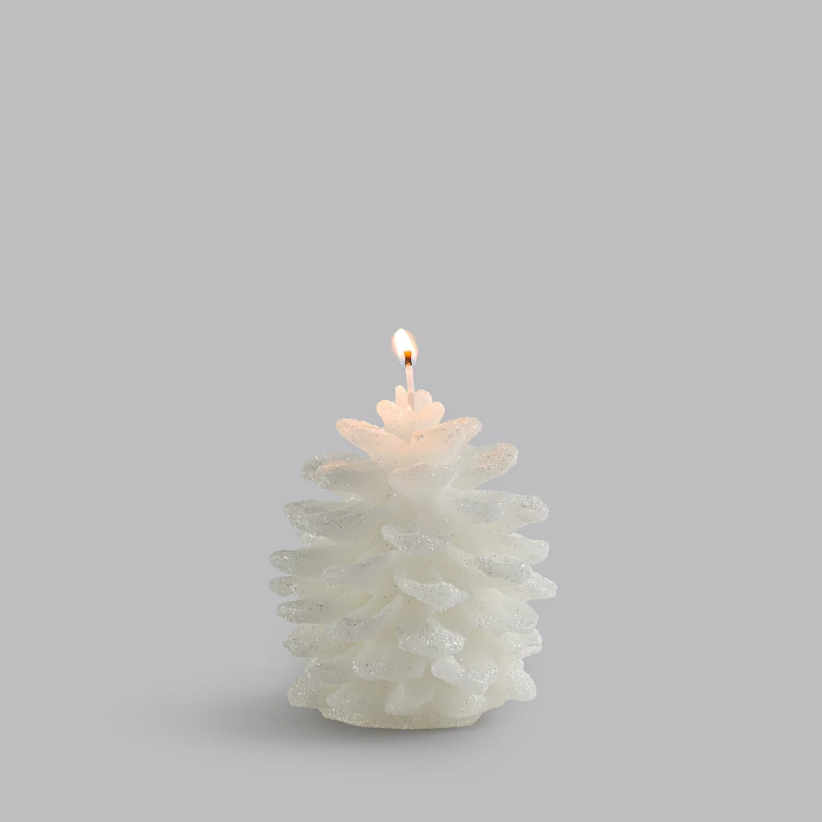 Caspar Wax Candle in Pine Cone Shape H9.5cm – image 2