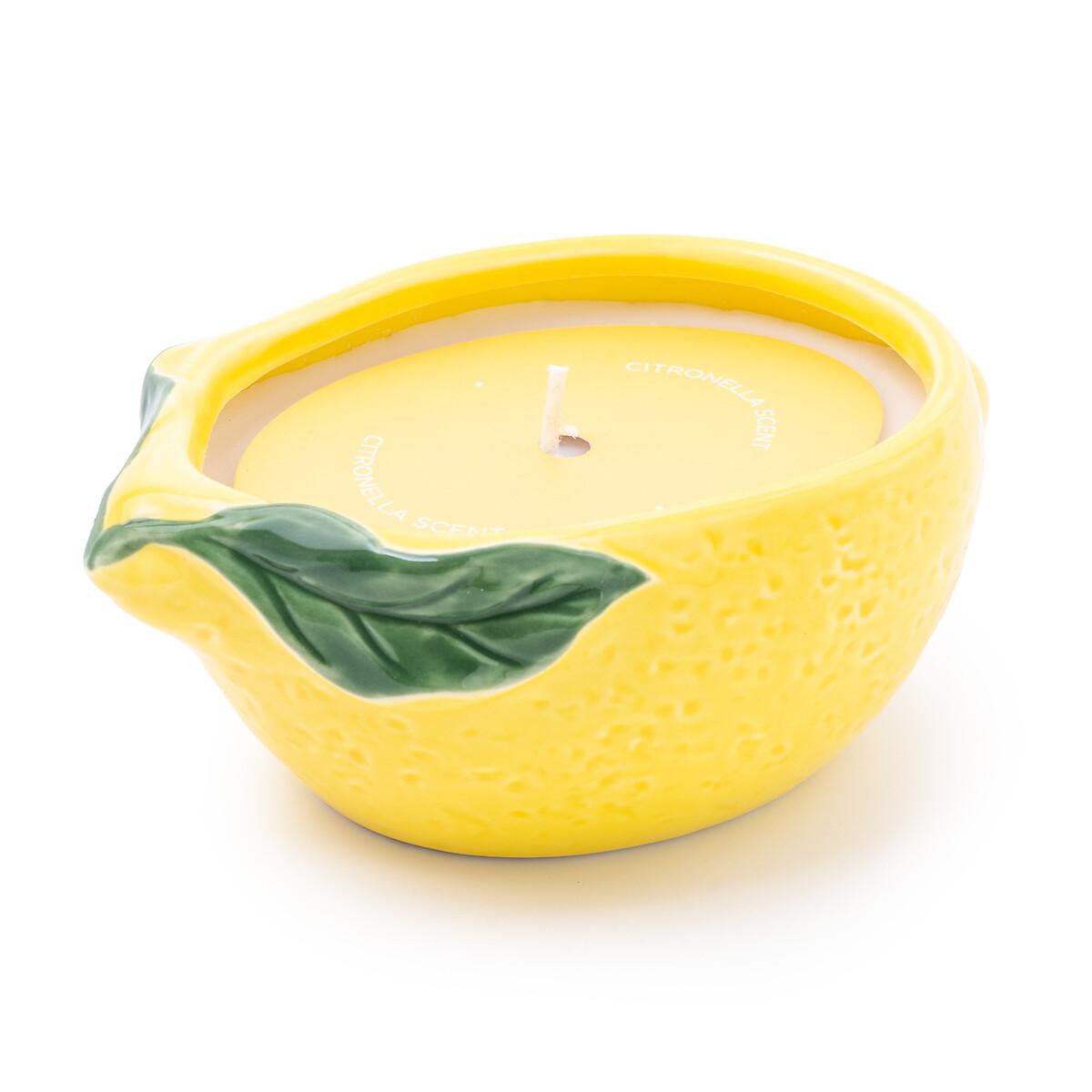 Lemon Ceramic Candle – image 2