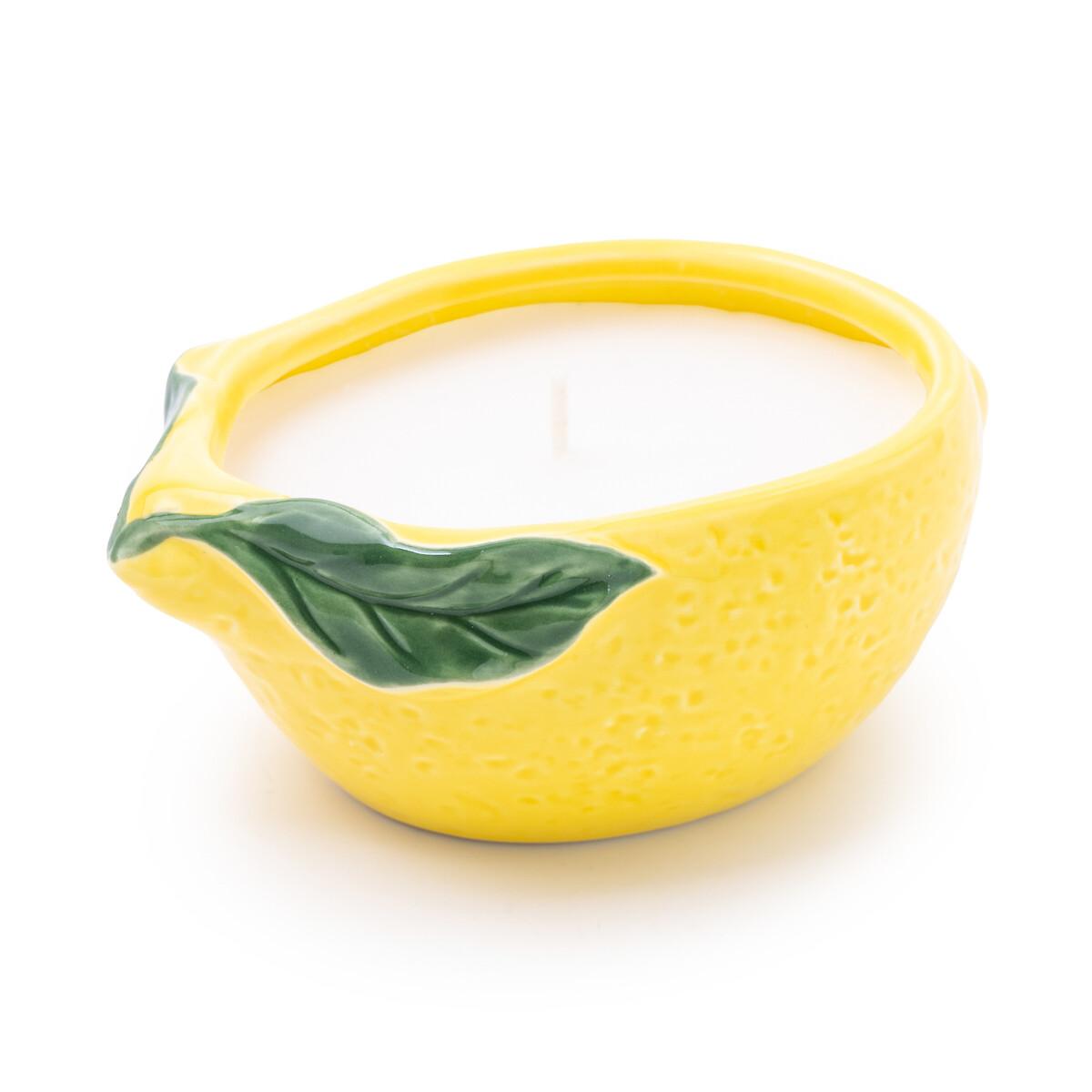 Lemon Ceramic Candle – image 3