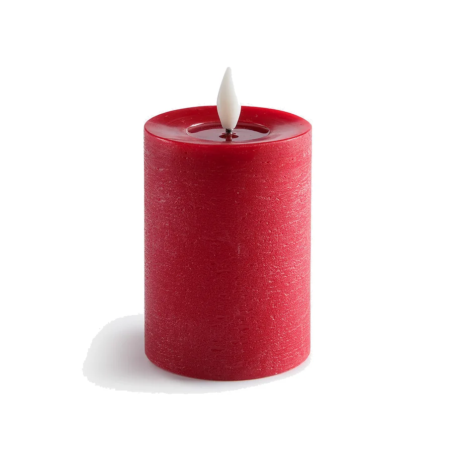 Caspar LED Wax Candle, Height 13.5cm