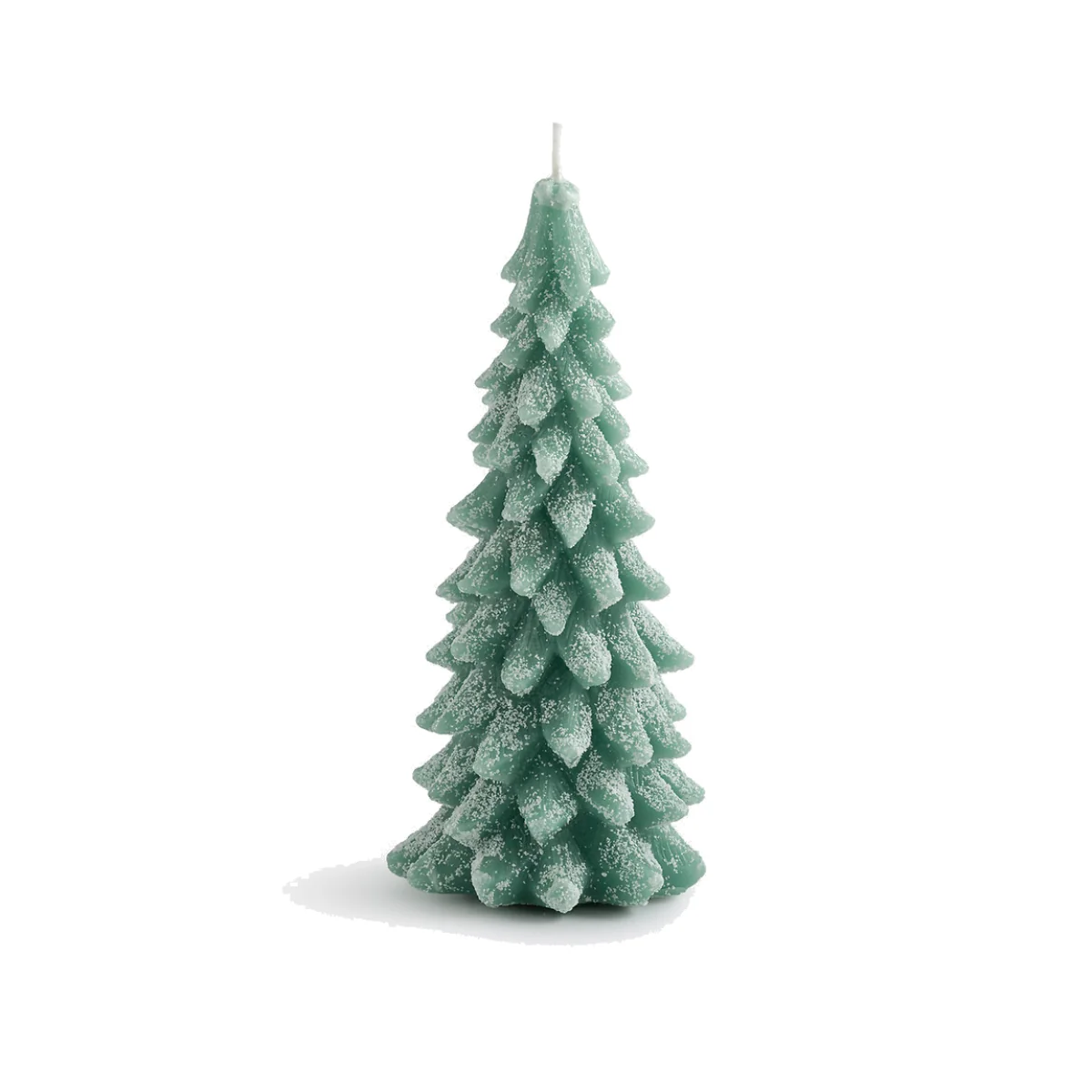 Caspar Wax Candle in Shape of Fir Tree H20cm – image 1