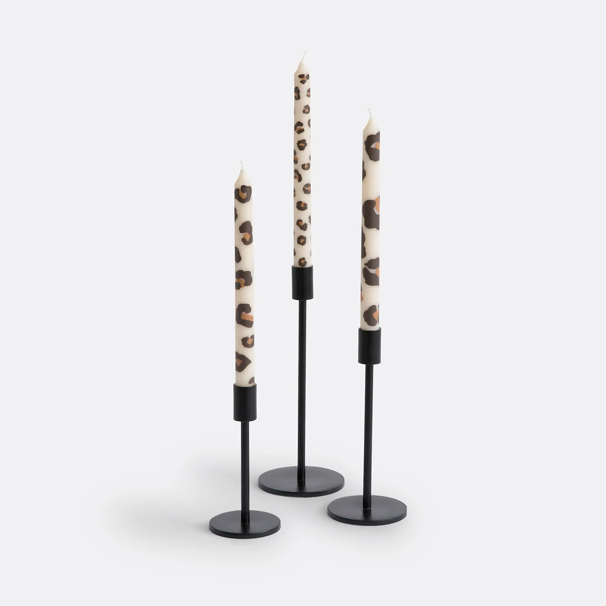 Set of 3 Azhar Leopard Print Candles – image 4