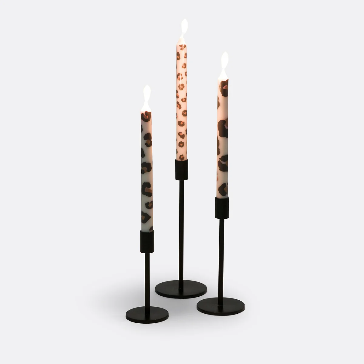 Set of 3 Azhar Leopard Print Candles – image 5