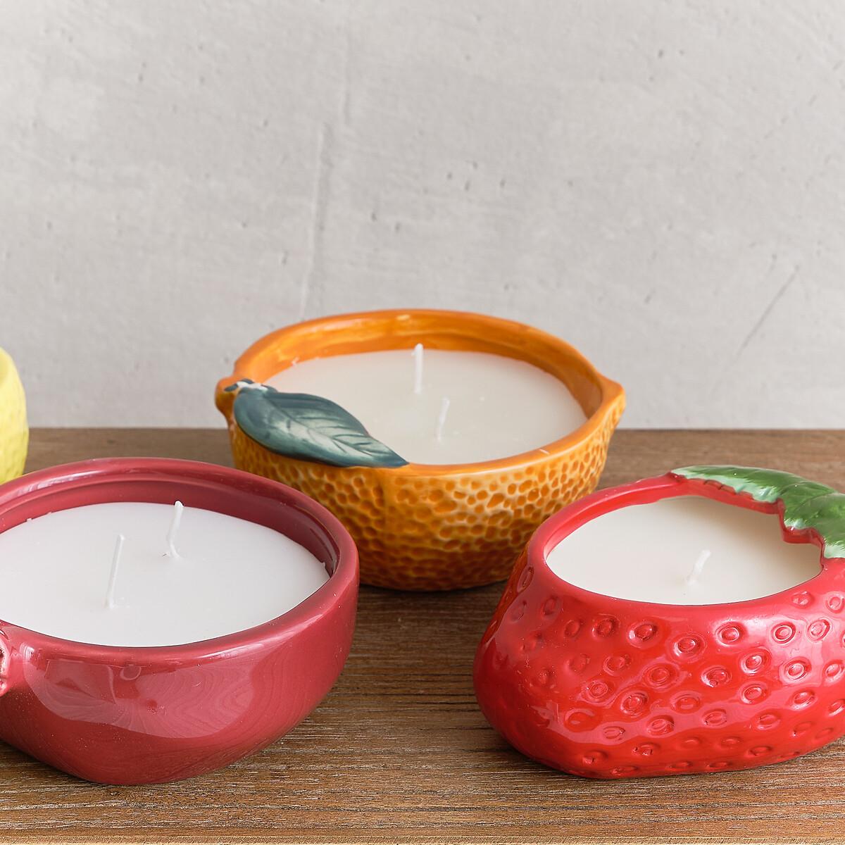 Ceramic Orange Candle – image 4