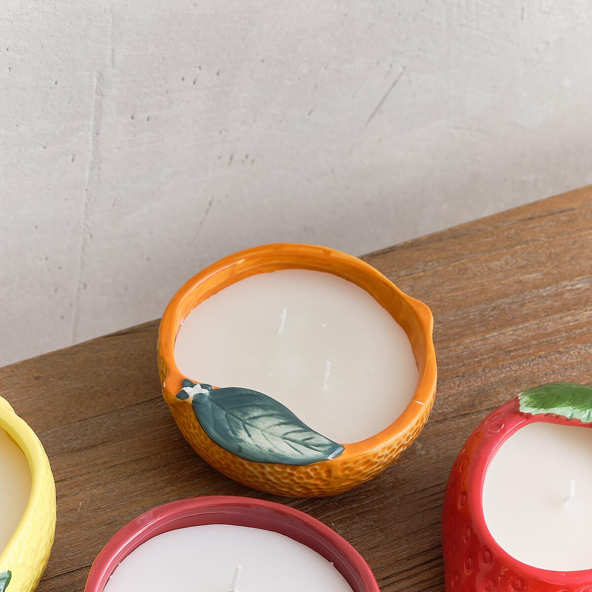 Ceramic Orange Candle – image 5