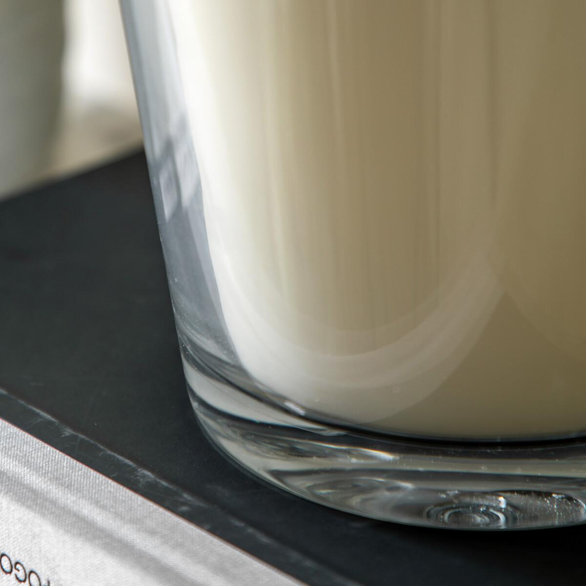 Small English Pear & Freesia Scented Glass Candle – image 3