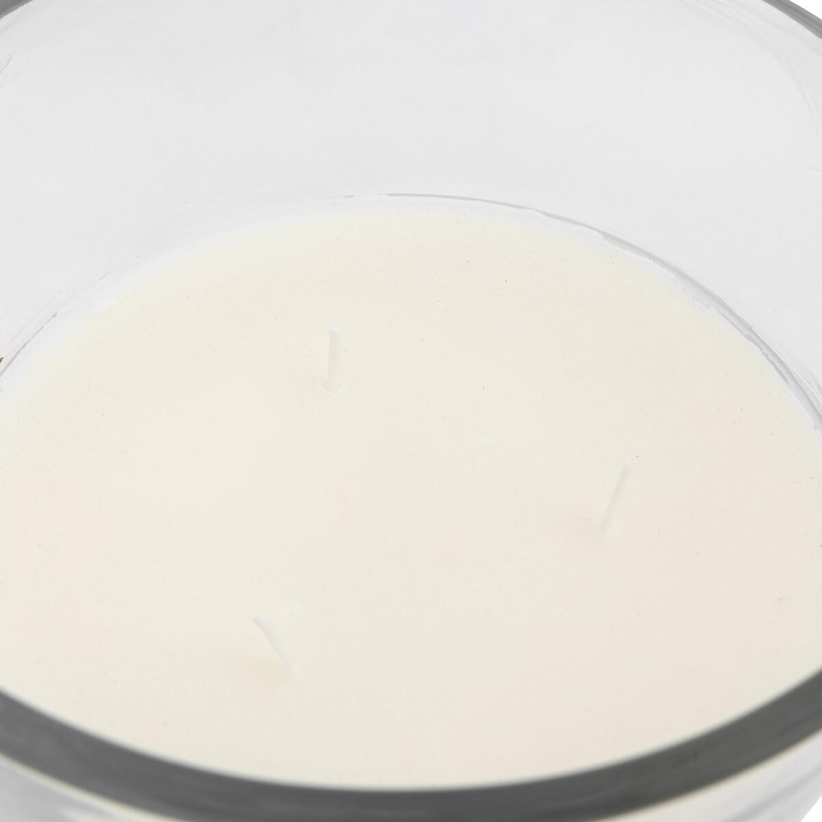 Small English Pear & Freesia Scented Glass Candle – image 5