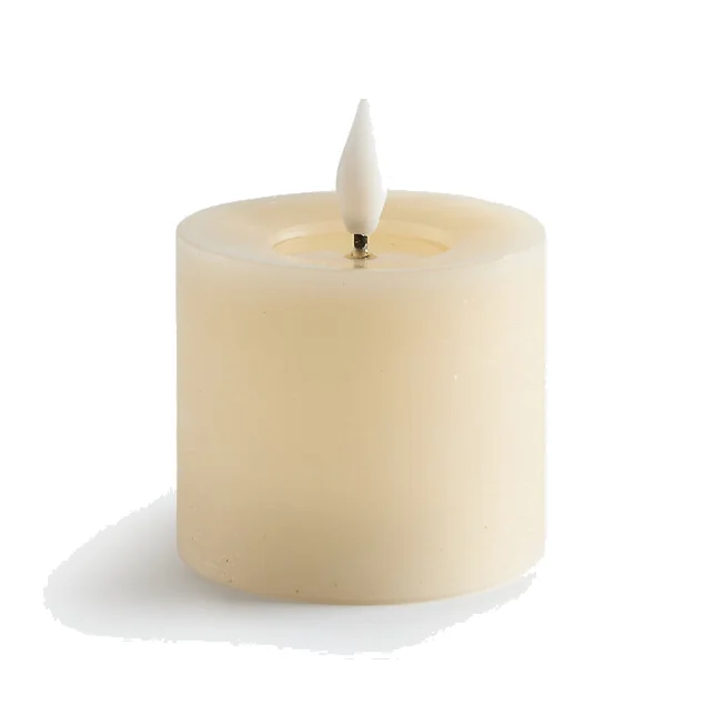 Caspar LED Wax Candle, Height 9.5cm