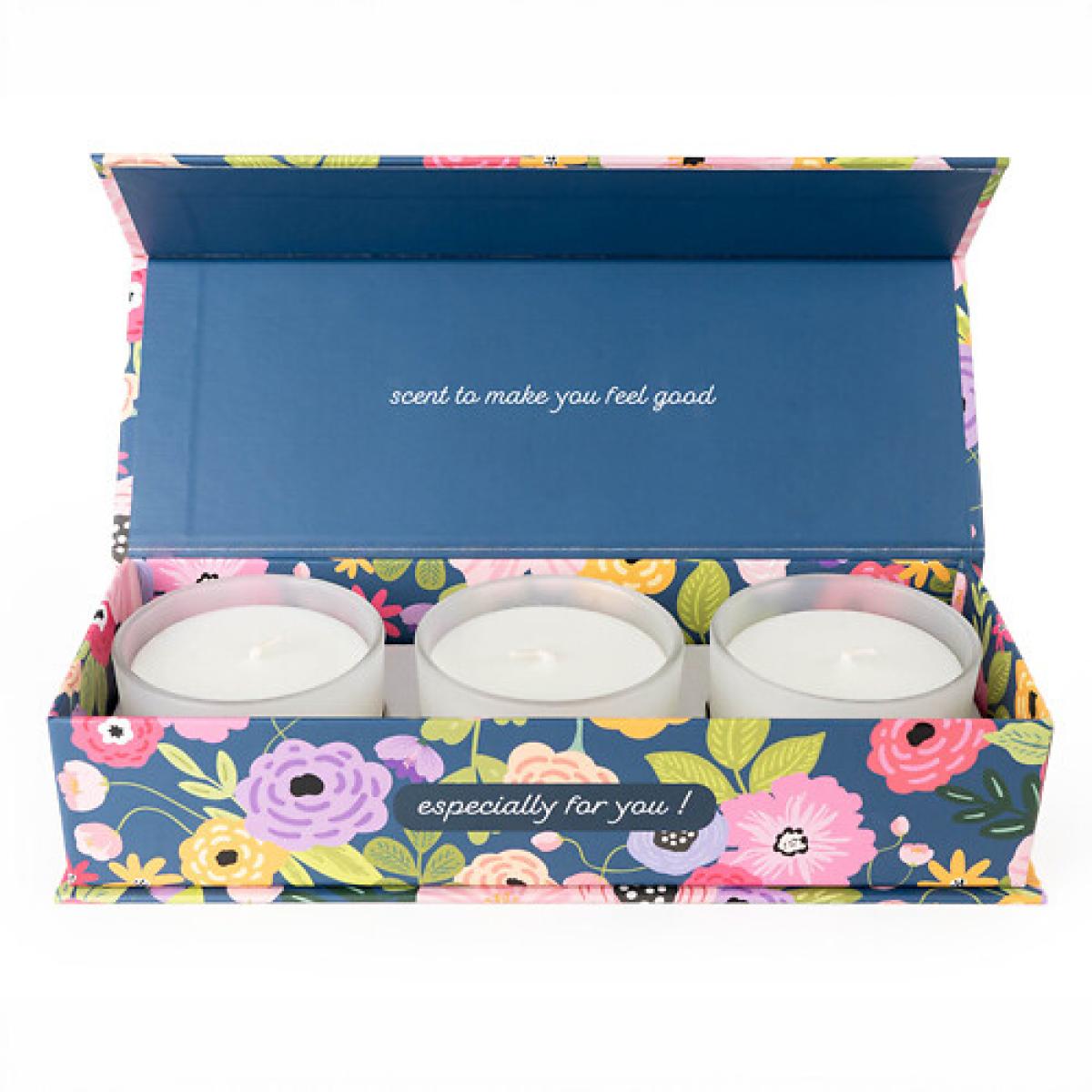 Set of 3 Candle Gift Set Thank You – image 2