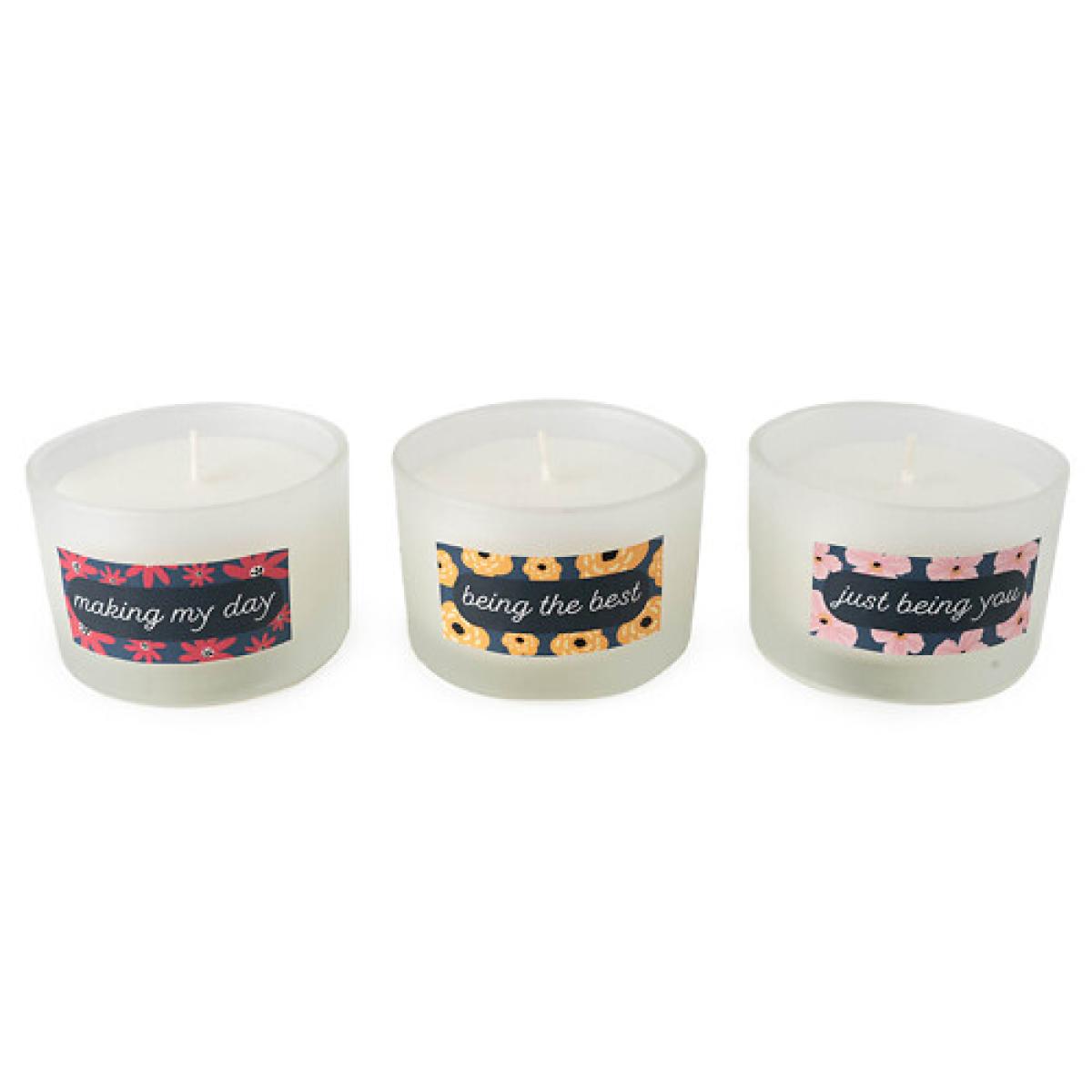 Set of 3 Candle Gift Set Thank You – image 3
