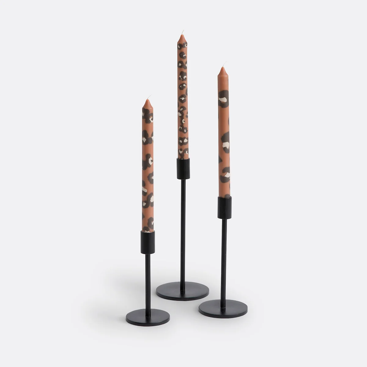 Set of 3 Azhar Leopard Print Candles – image 4