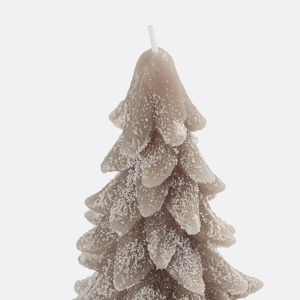 Caspar Wax Candle in Shape of Fir Tree, H16.5cm, – image 2