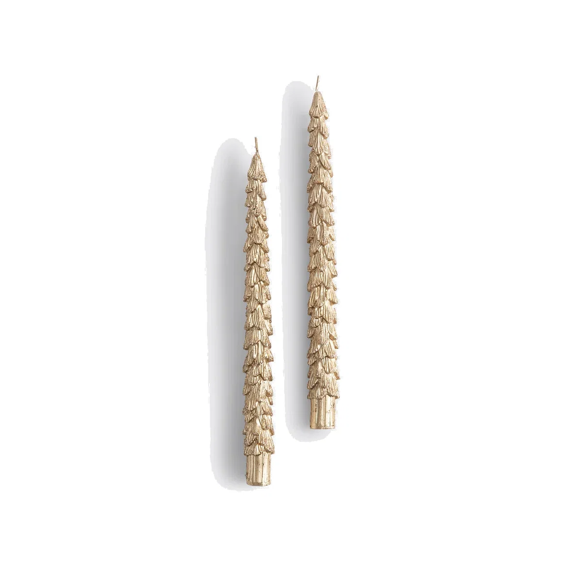 Set of 2 Caspar Pine Tree Candles