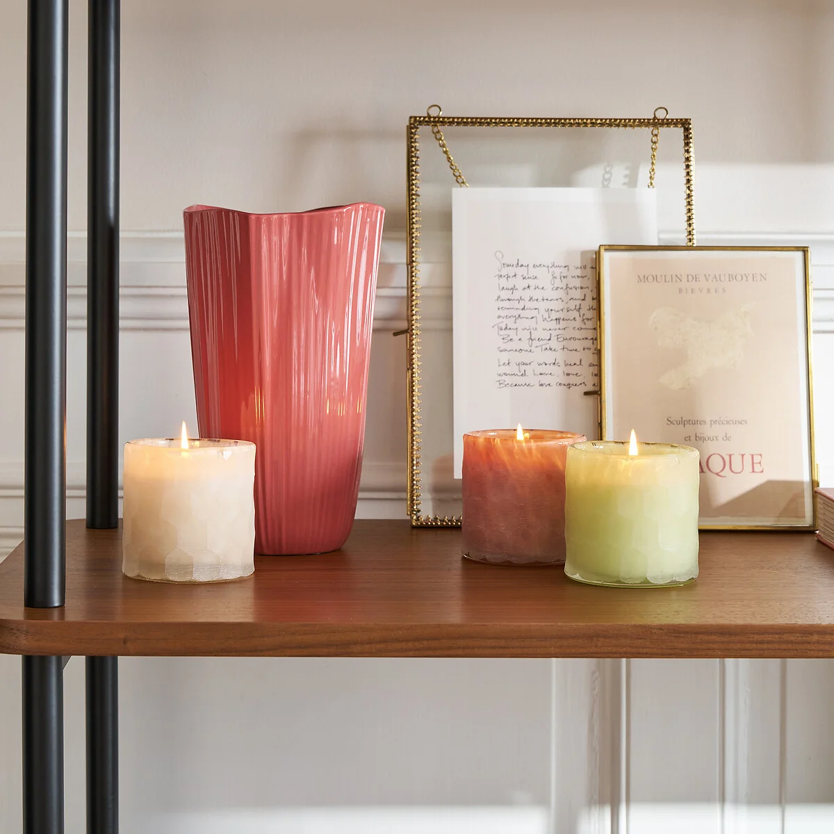 Kivia Candle in Stained Glass Jar – image 2
