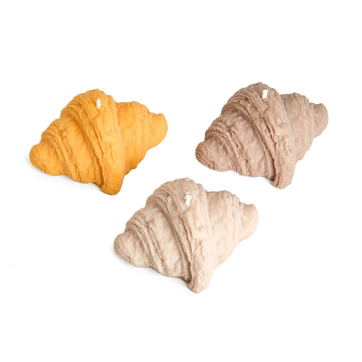 Breakfast Croissant Candles Trio – image 2