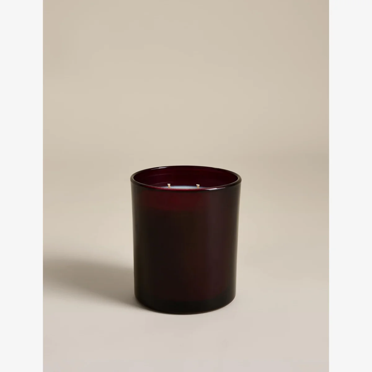 M&S Mandarin Clove & Cinnamon 2 Wick Candle Red Mix – image 1
