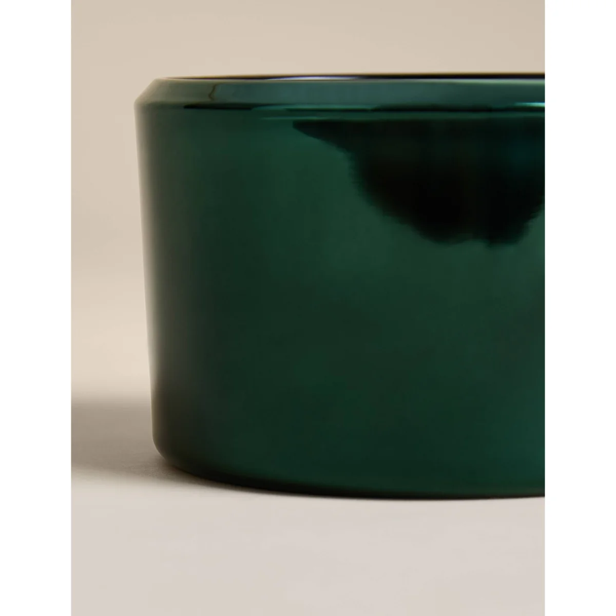 M&S Yuletide Pine & Spice Large 3 Wick Candle Green Mix – image 3