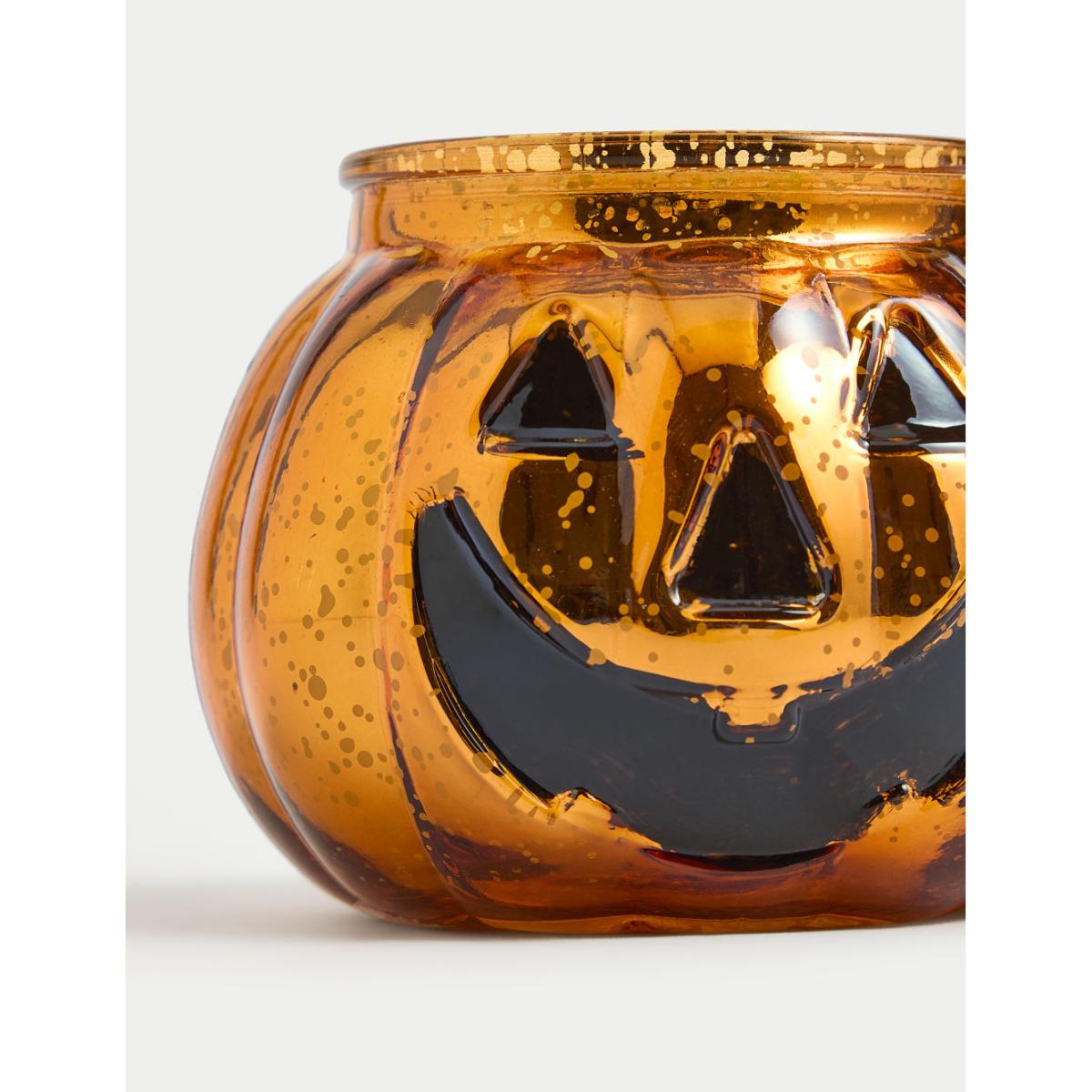 M&S Pumpkin Colour Change Candle - White Mix, White Mix – image 4