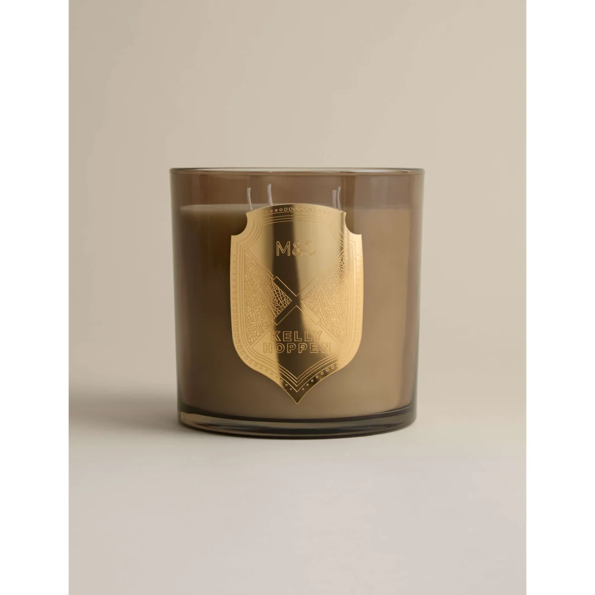 M&S Premium No.4 Large Candle Taupe – image 4