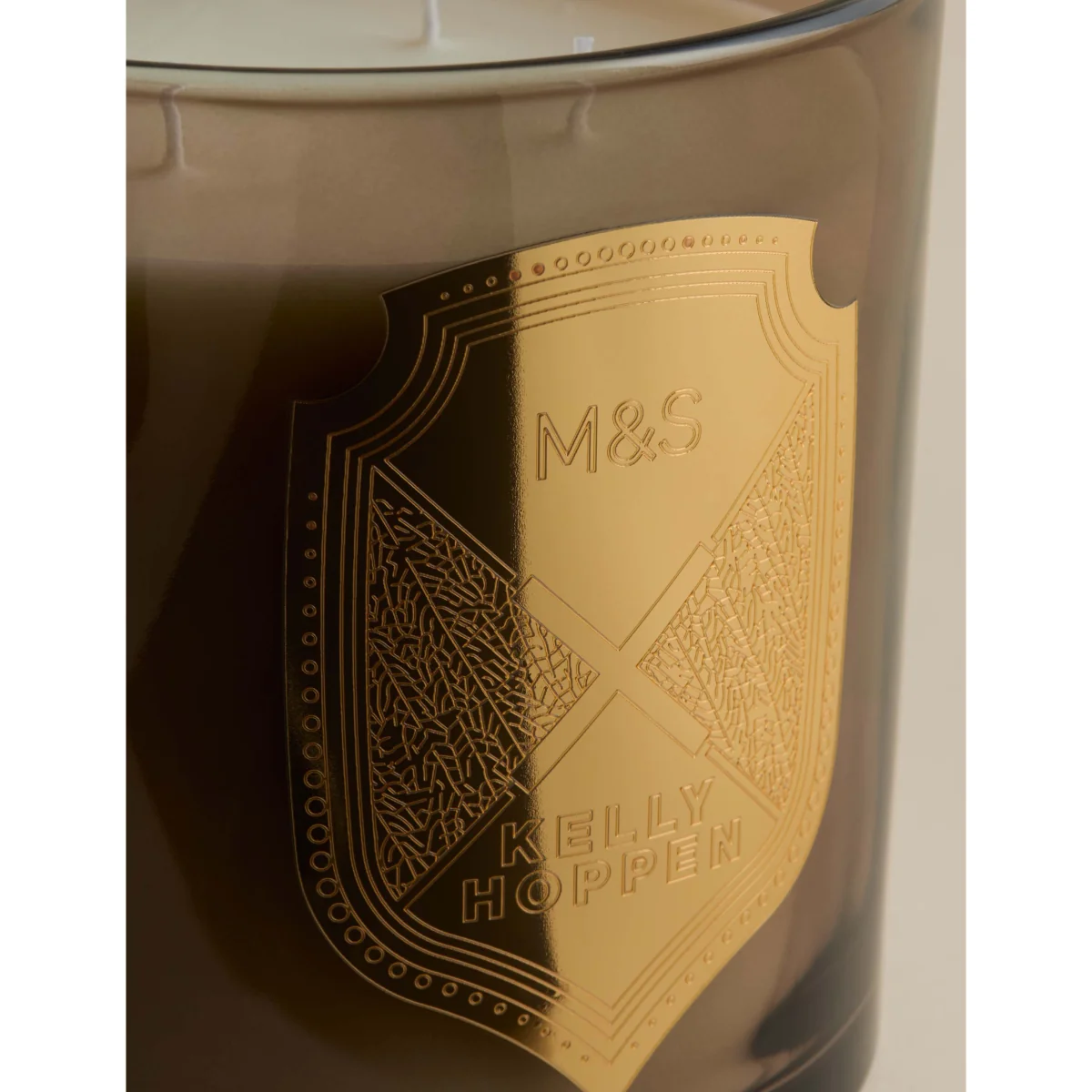 M&S Premium No.4 Large Candle Taupe – image 5