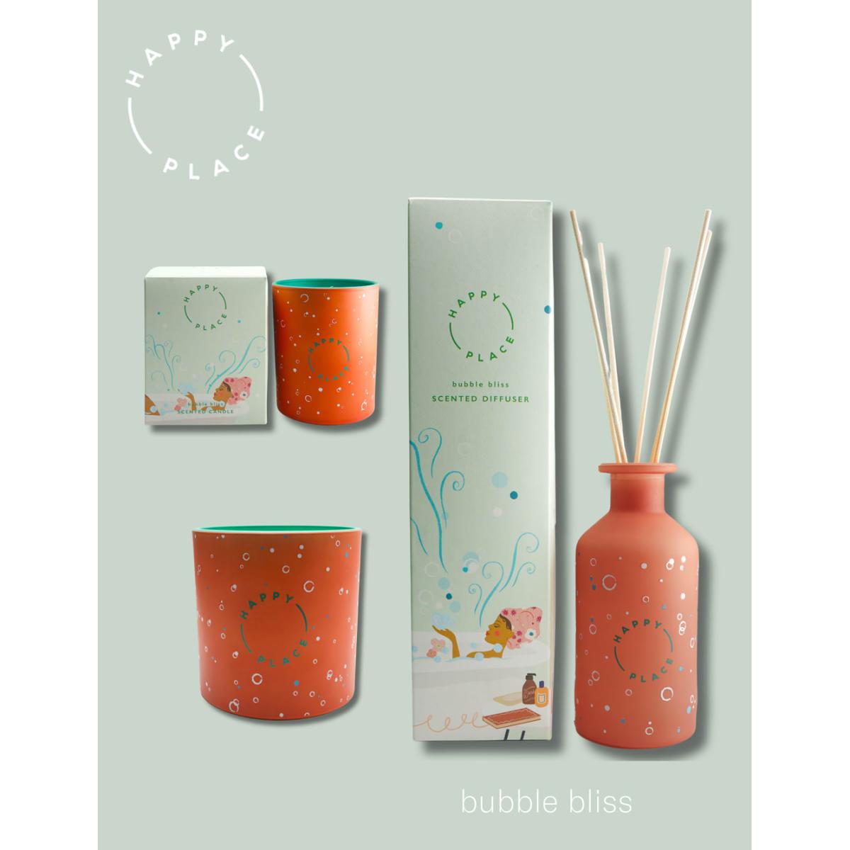 Happy Place Bubble Bliss Boxed Candle - Multi, Multi – image 5