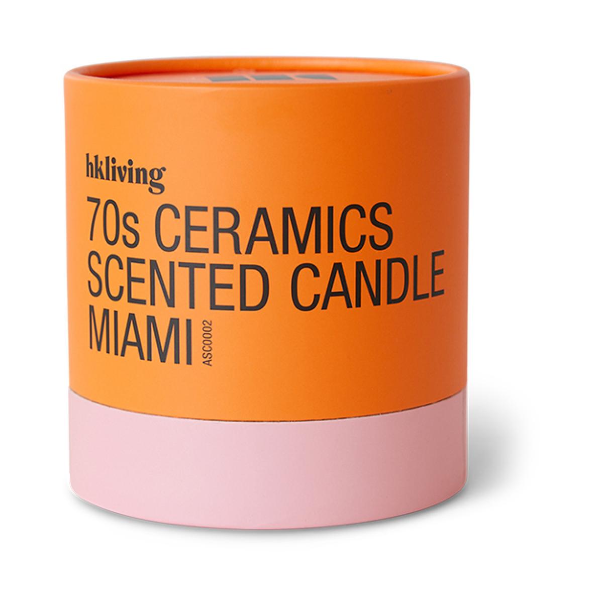 HKliving 70's scented candle 50 h Miami – image 3