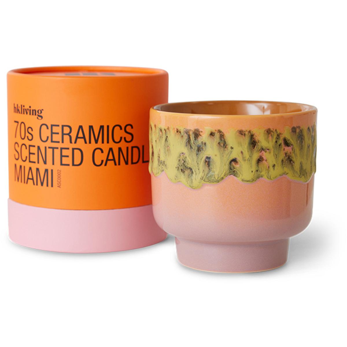 HKliving 70's scented candle 50 h Miami – image 4