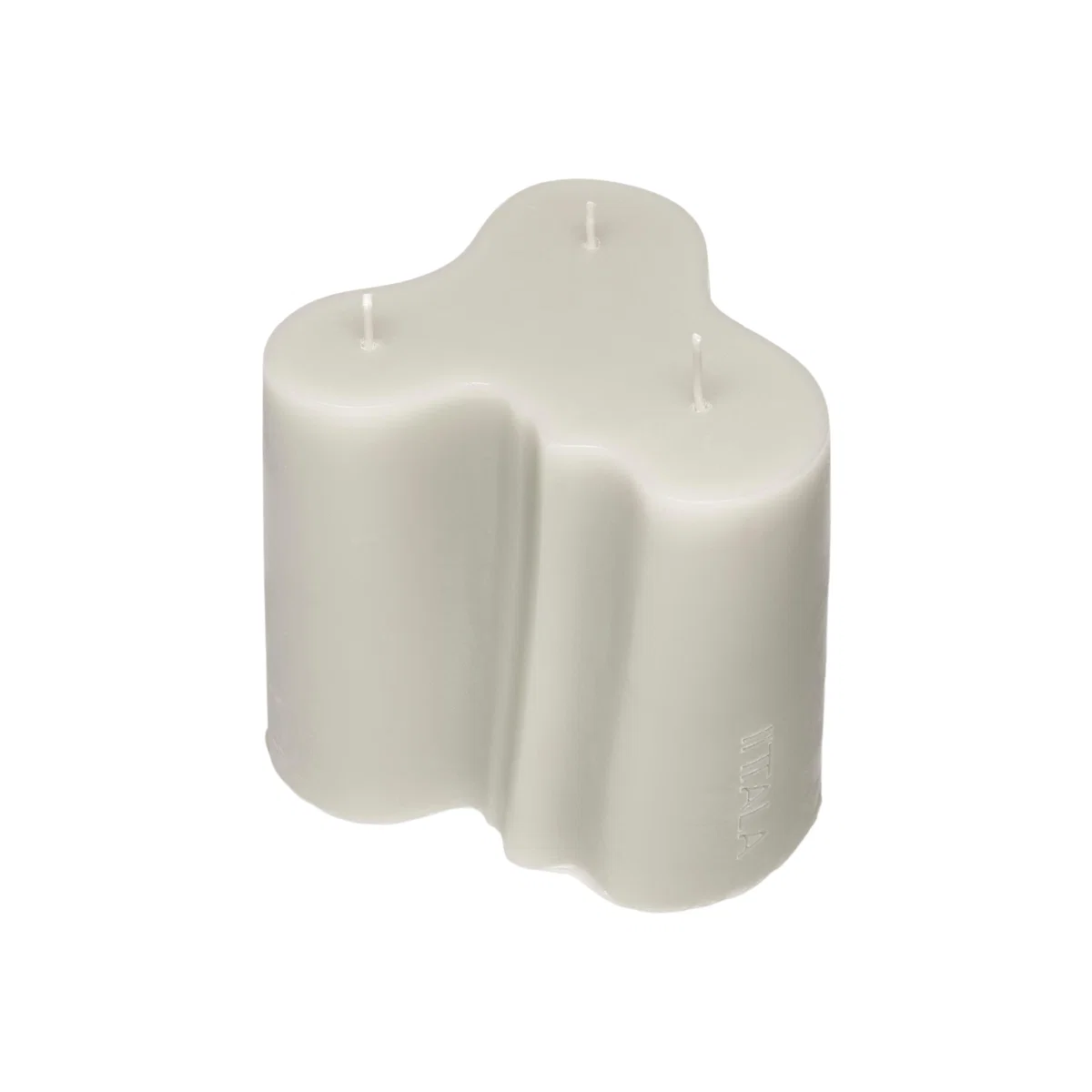 Iittala Aalto block candle Sand 11 cm