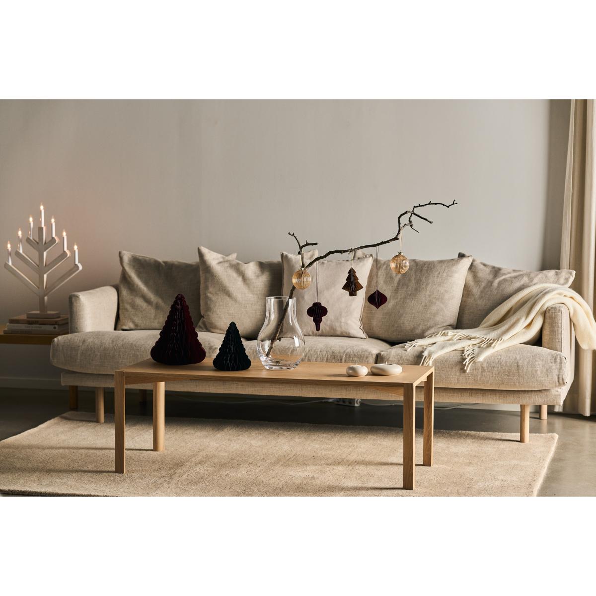 Scandi Living Pine advent candle 62 cm white washed – image 4