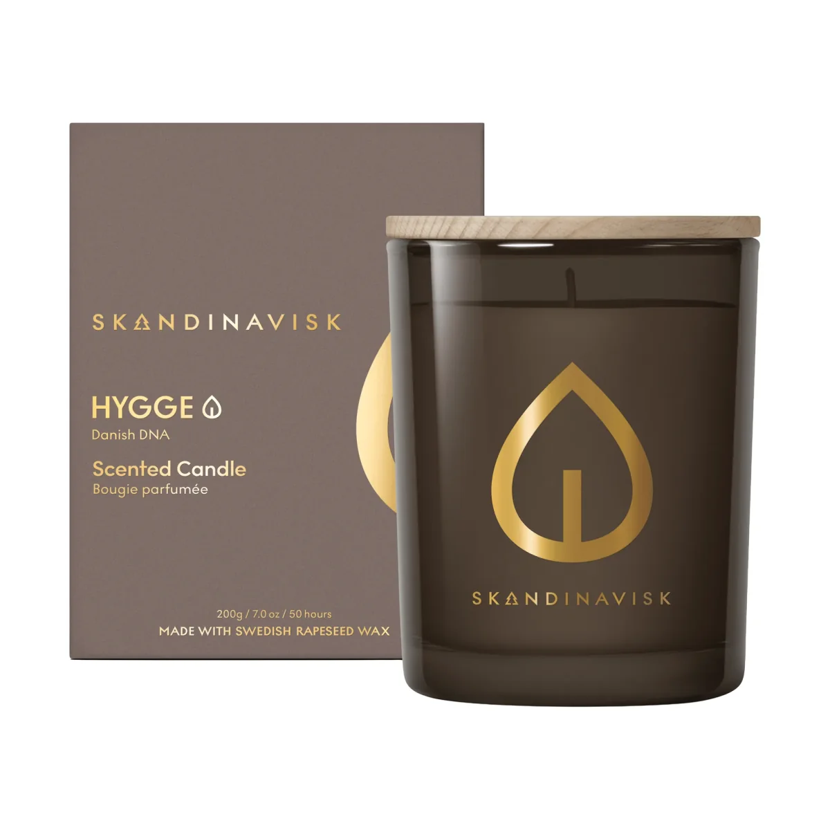 Skandinavisk Hygge Gold Symbol scented candle 200 g – image 3