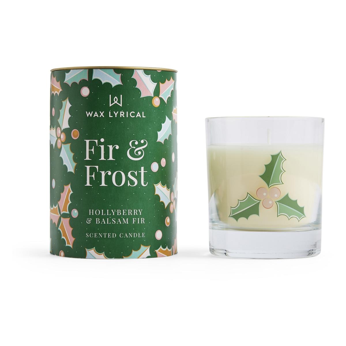 Wax Lyrical Merry and Bright Candle Fir and Frost In Green – image 3