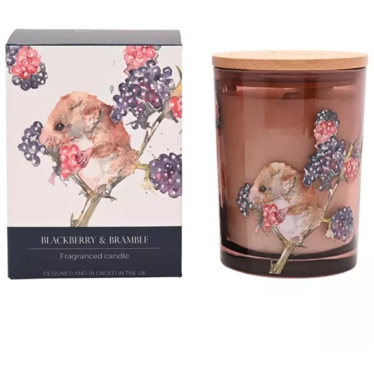 Meg Hawkins Candle Field Mouse - Blackberry Bramble - 250g In Purple – image 3